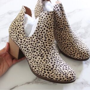Mata Valentina Cheetah Booties